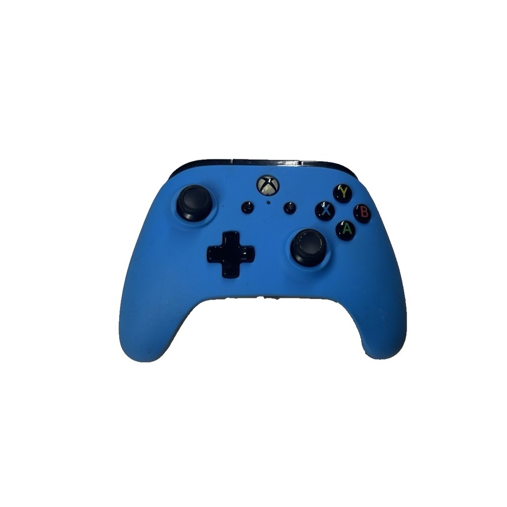 Power A Blue Enhanced Wired‎ Xbox One Controller Model 1508493-02 (No Cable)